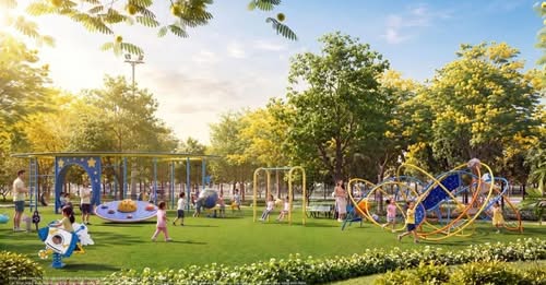 Nhà để xe tập trung 9 tầng: Vinhomes Saigon Park an toàn cho trẻ