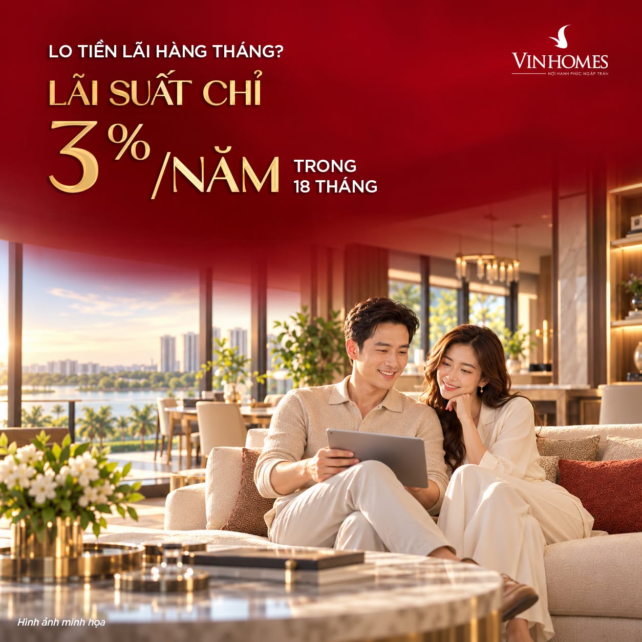 Mua nhà Vinhomes không lo lãi suất: hiểu đúng trần lãi suất 9%