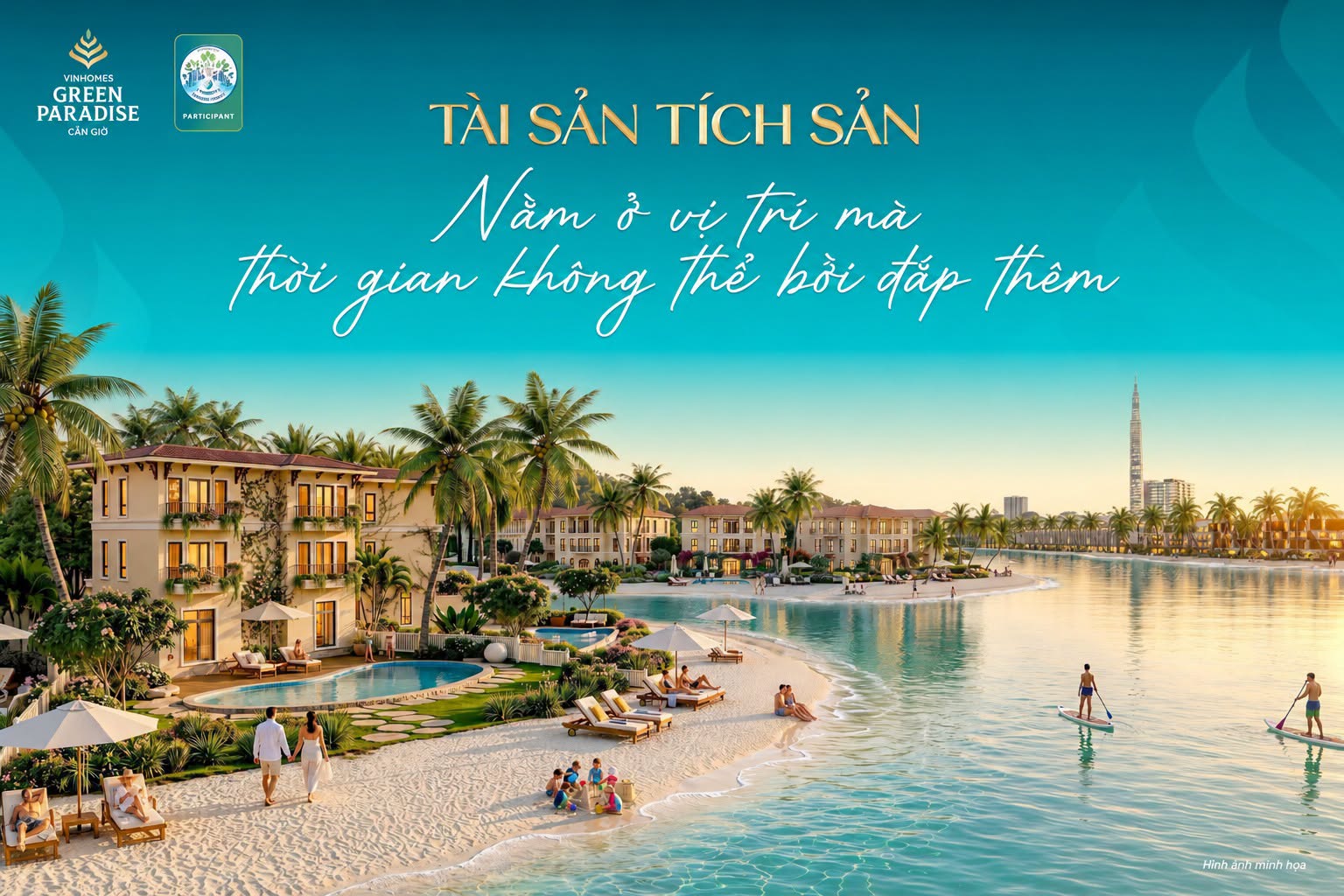 Tích sản bằng vị trí: Ba giá trị sở hữu tại Vinhomes Green Paradise