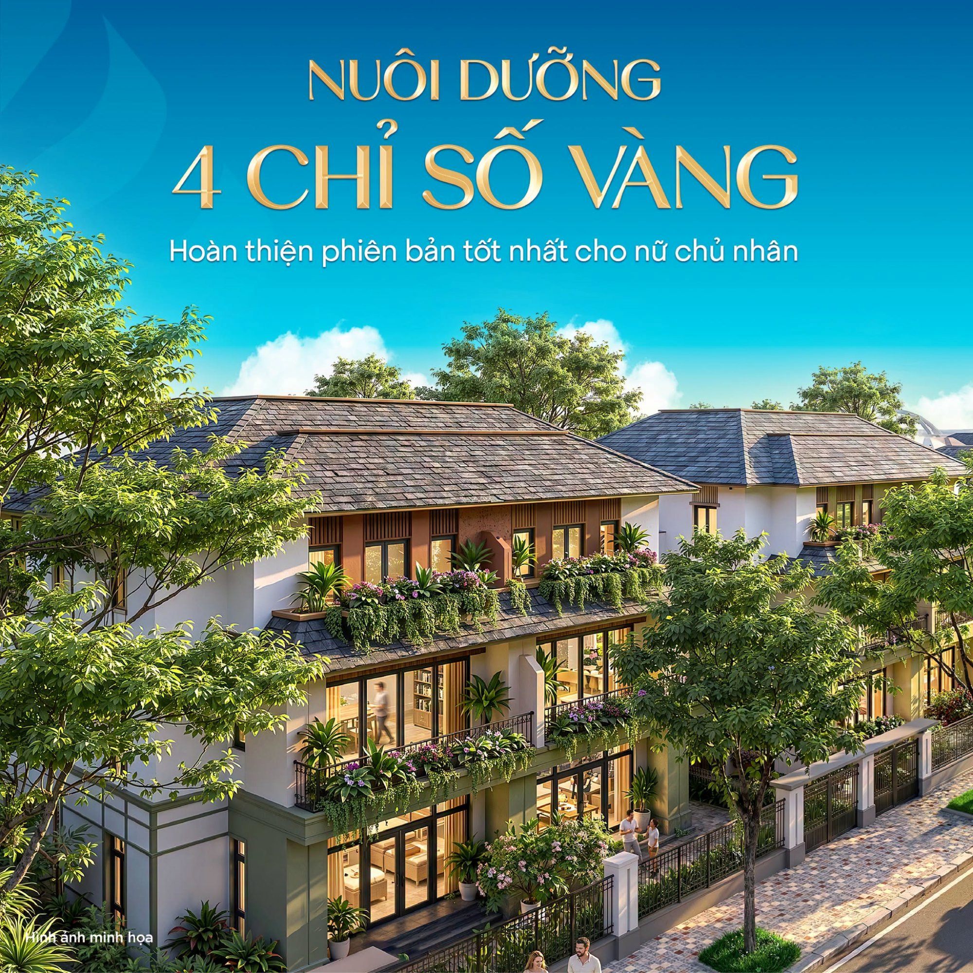 4 chỉ số vàng cho nữ chủ nhân tại Vinhomes Green Paradise