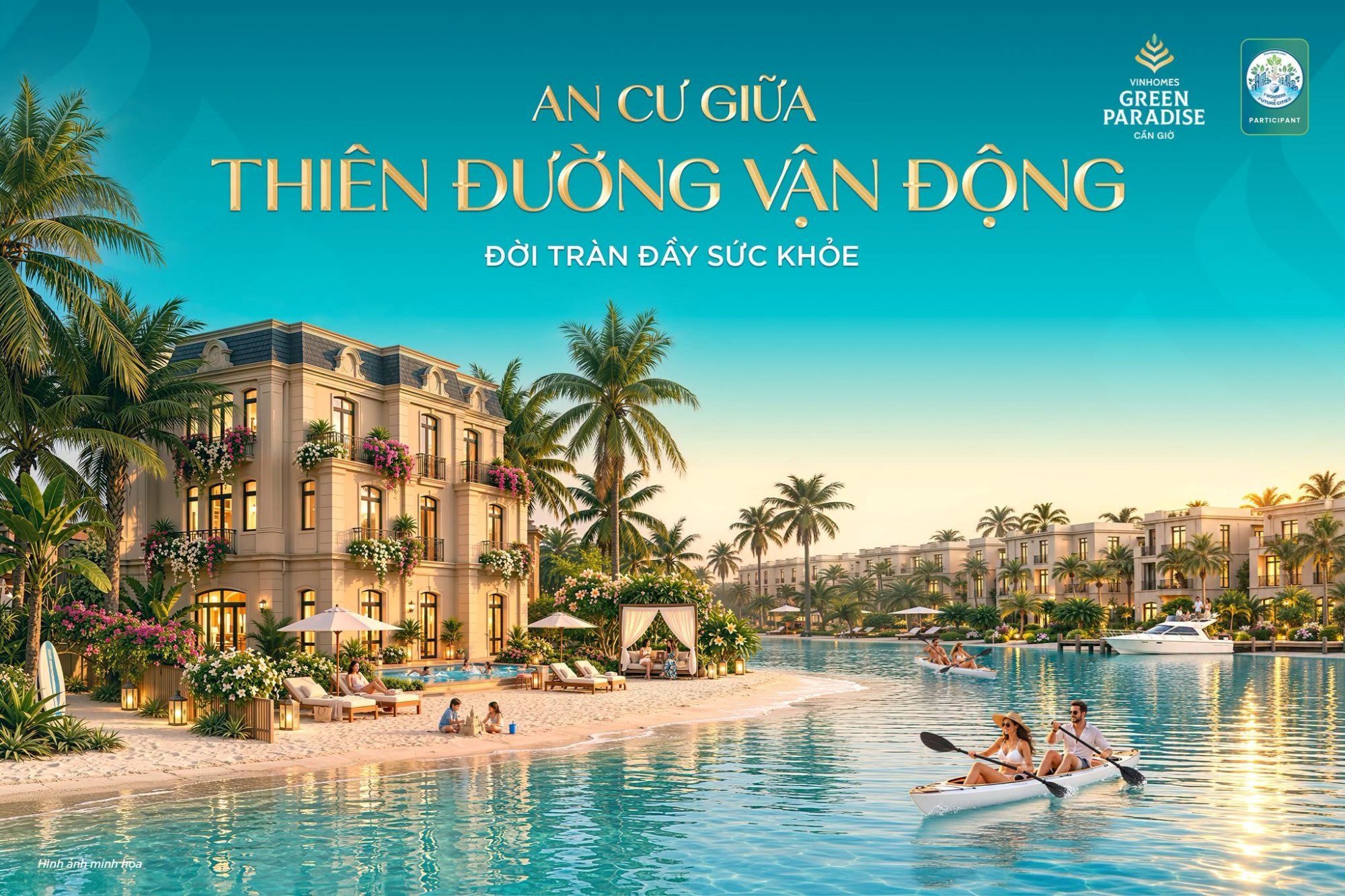 Thiên đường vận động tại Vinhomes Green Paradise
