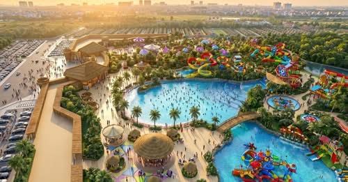 Global Village 19,3ha: tinh hoa ẩm thực 5 châu tại Saigon Park