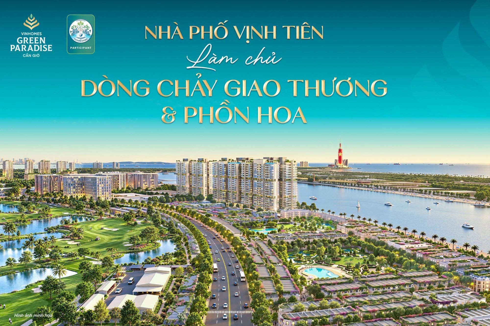Nhà phố Vịnh Tiên: Làm chủ dòng chảy giao thương và phồn hoa
