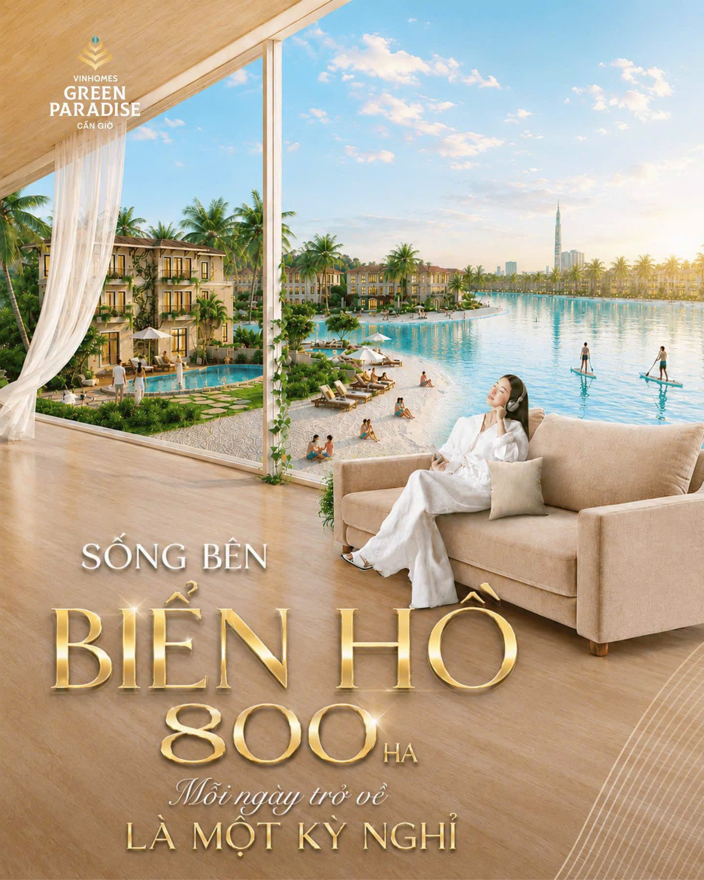 Sống bên biển hồ Paradise Lagoon 800ha: Khi mỗi ngày trở về nhà là một kỳ nghỉ