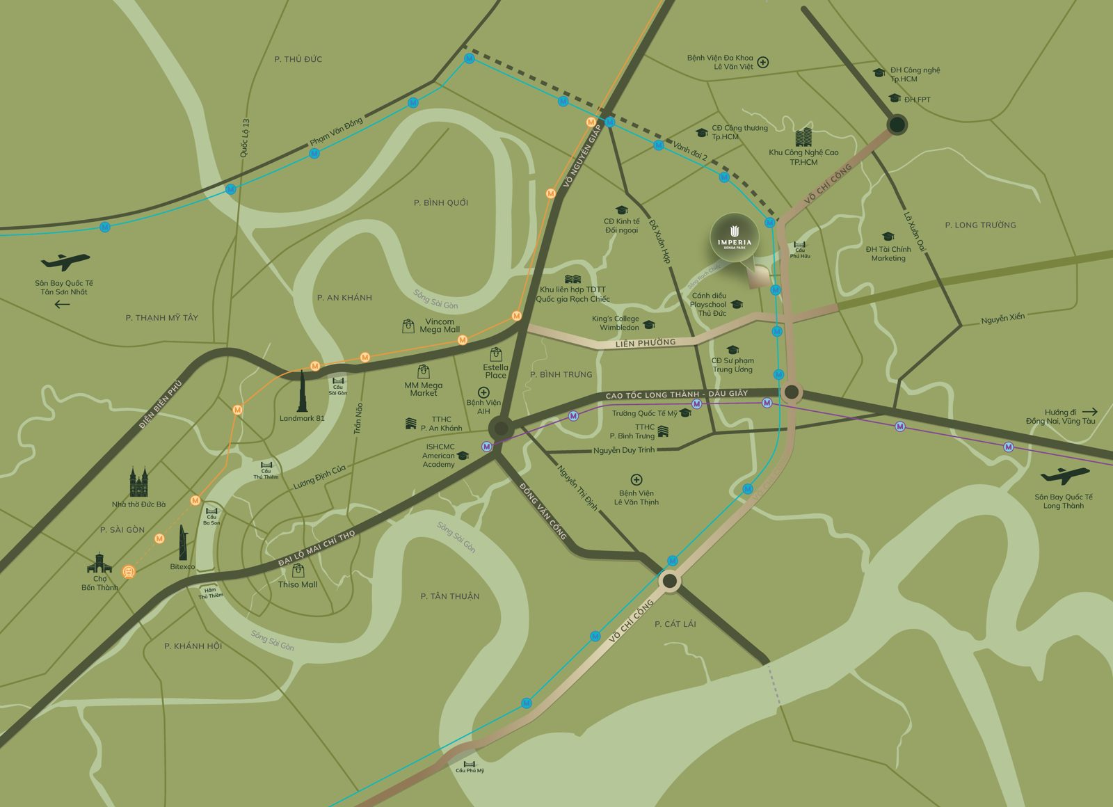 Metro số 6 và Imperia Sensa Park: giá trị kết nối dài hạn khu Đông