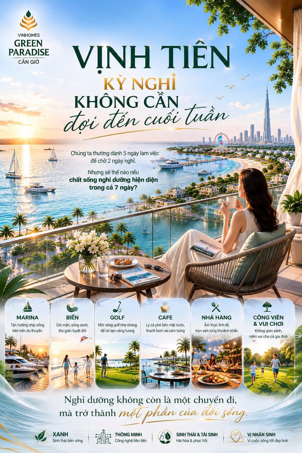 Vịnh Tiên – Kỳ nghỉ không cần đợi đến cuối tuần: Khi chất sống nghỉ dưỡng hiện diện cả 7 ngày