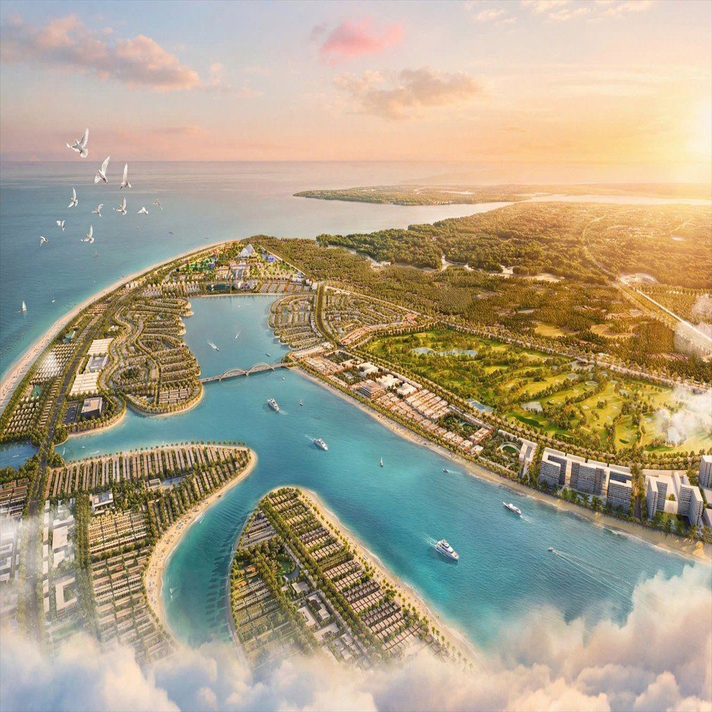 Toàn cảnh biển hồ Paradise Lagoon