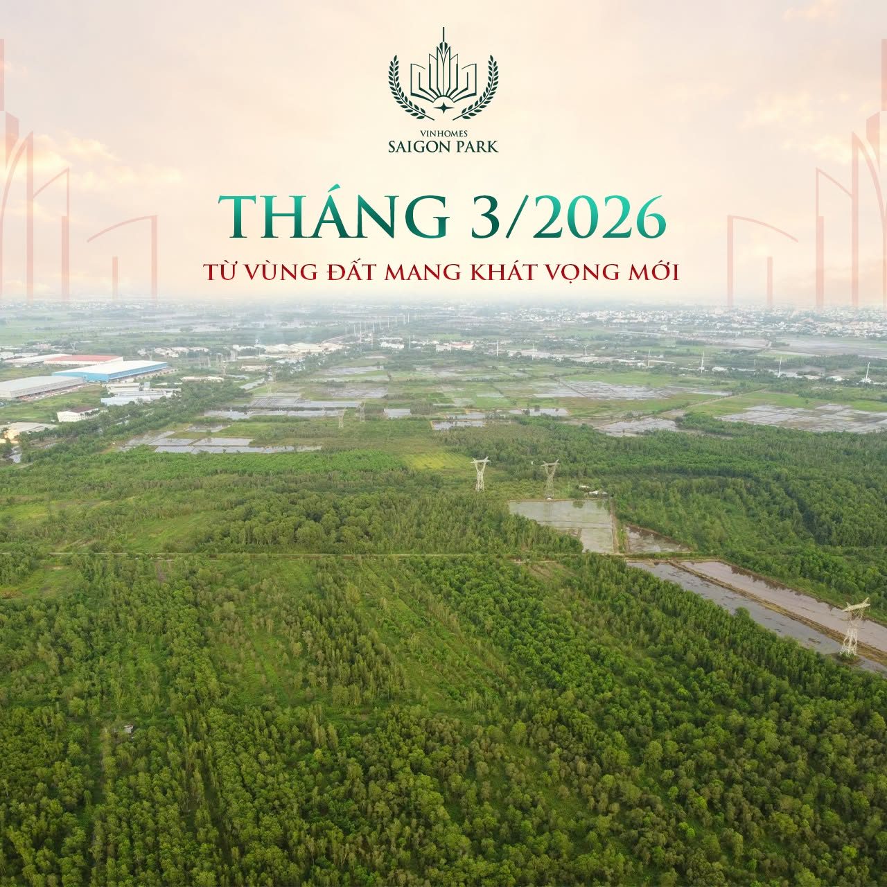 Tiến độ Vinhomes Saigon Park tháng 3/2026