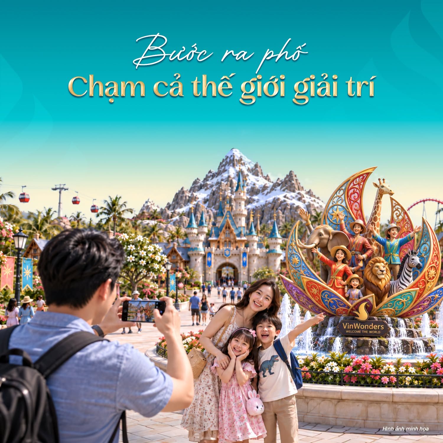 Bước ra phố chạm thế giới giải trí – Vinhomes Green Paradise