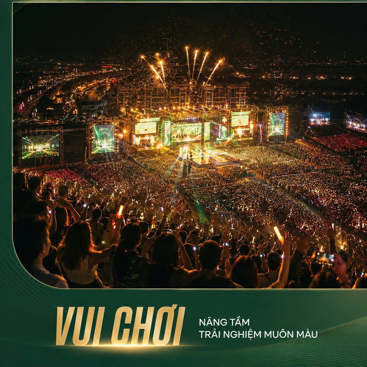 Đại nhạc hội thu hút dòng khách đến Vịnh Tiên