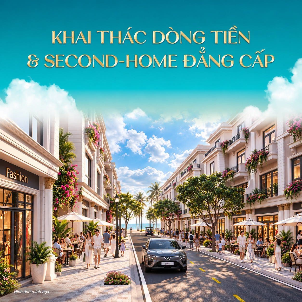 Khai thác dòng tiền và second-home tại đô thị biển