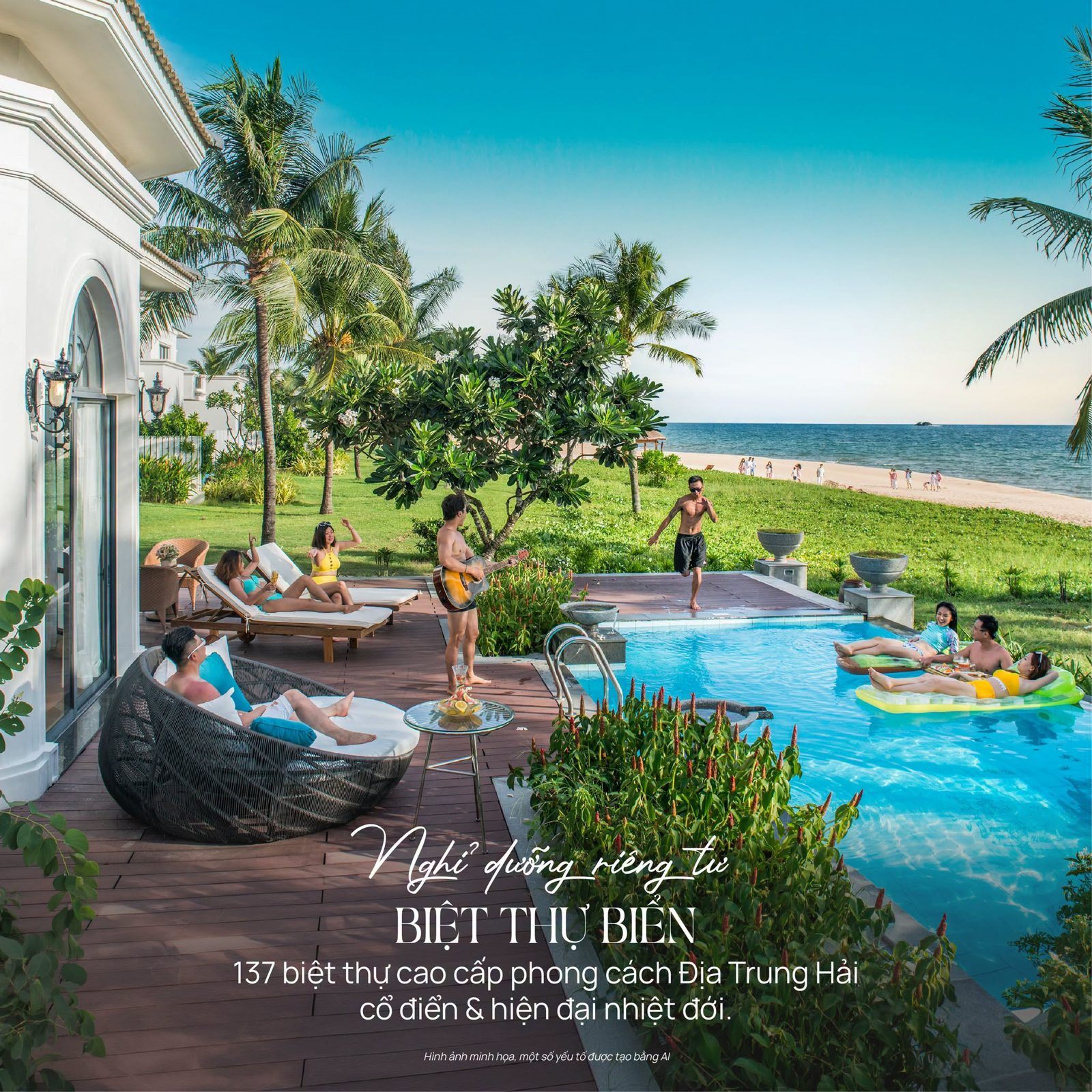 Biệt thự biển nghỉ dưỡng – Vinhomes Green Paradise