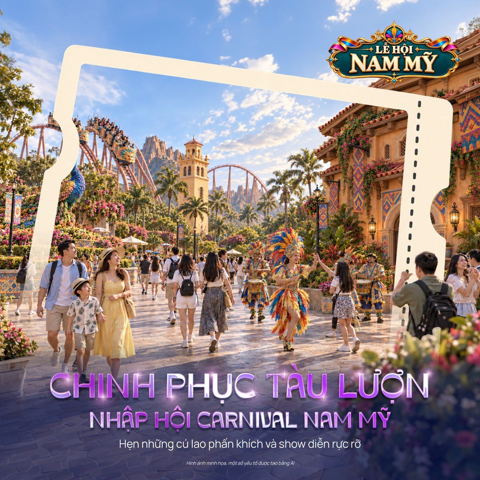 Tàu lượn Carnival Nam Mỹ