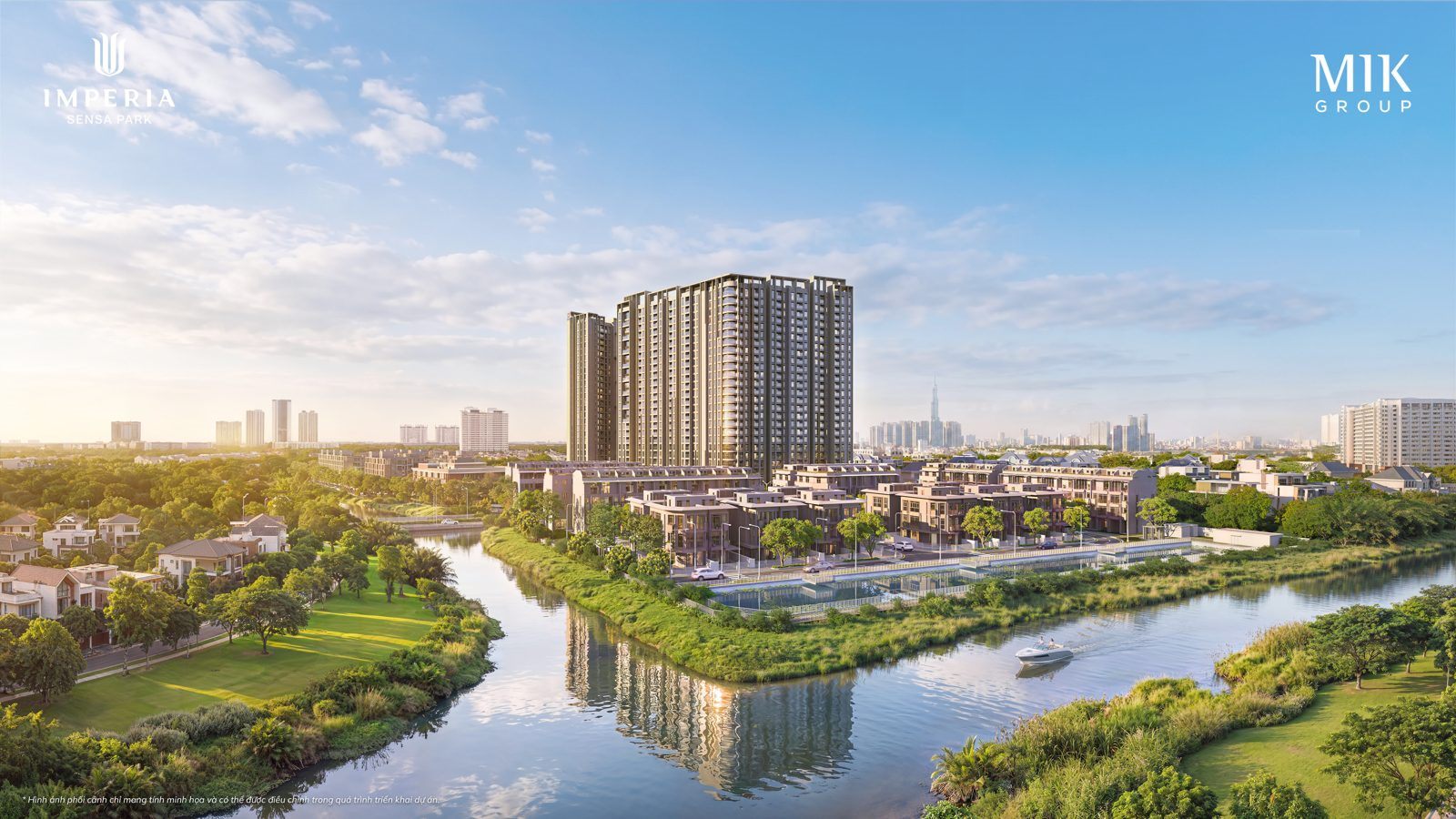 Imperia Sensa Park bên đường Võ Chí Công