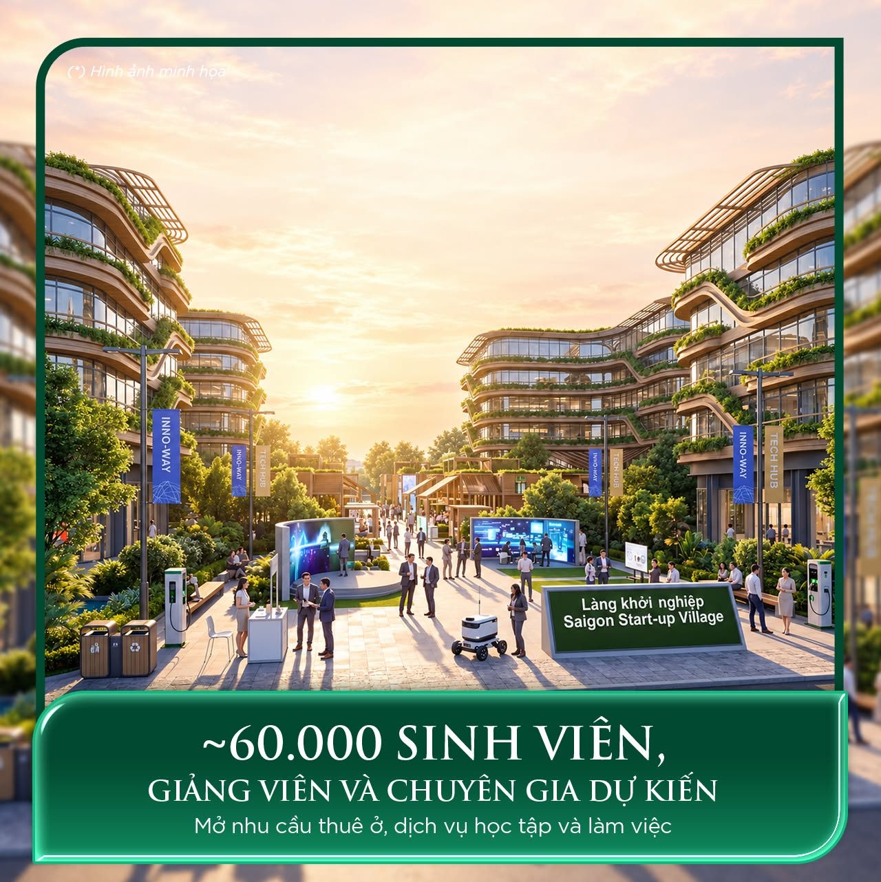 Khoảng 60.000 sinh viên, giảng viên, chuyên gia