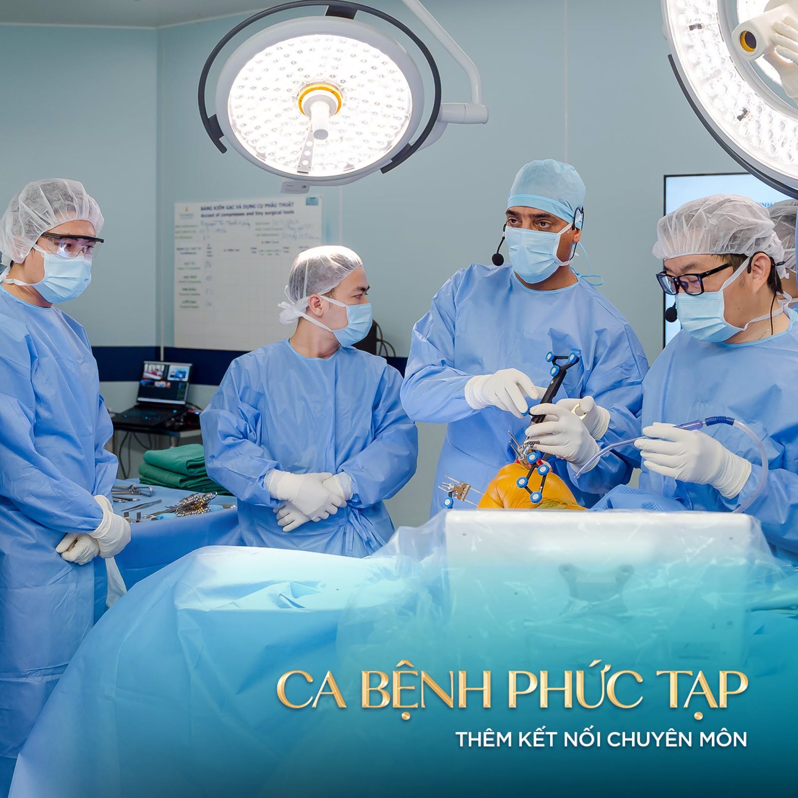 Đội ngũ y bác sĩ xử lý ca bệnh phức tạp