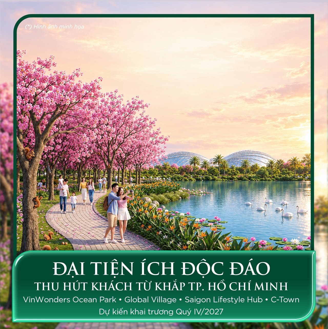 Khách vui chơi, trải nghiệm