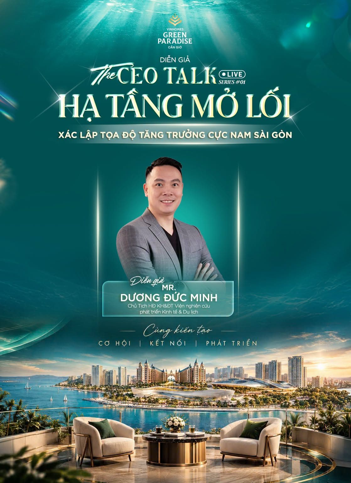 Diễn giả The CEO Talk #01 – Vinhomes Green Paradise